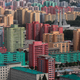 High-rise building seen in Pyongyang earlier this month.